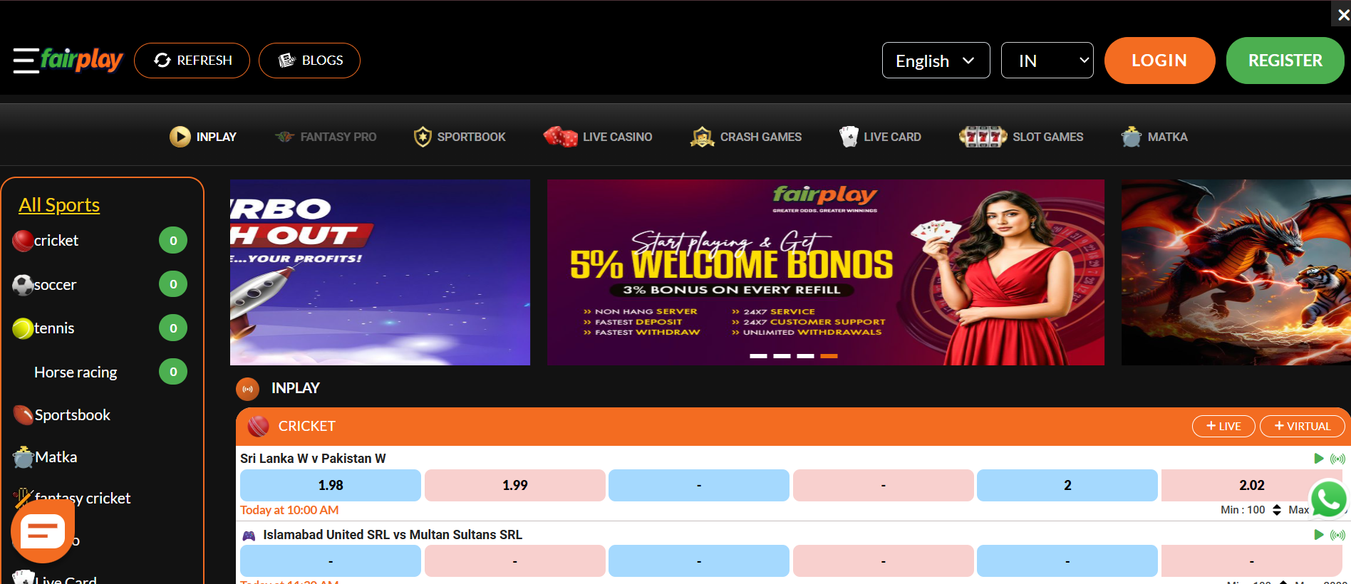 Lotus765 - Official Betting Exchange India